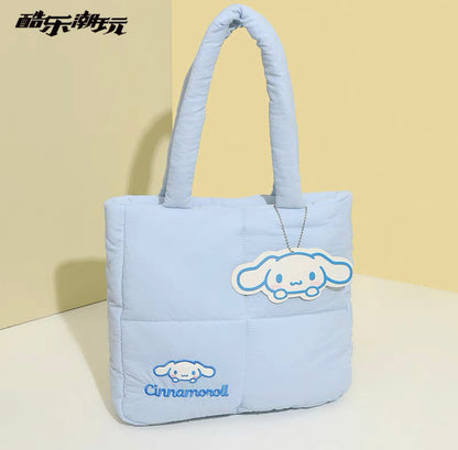 Kawaii Character Puffer Bag